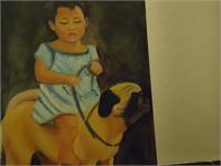 Child Dogback Riding
