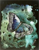 Digital Monarch Butterfly Painting