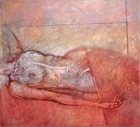 The Restjng Woman X Cm Oil Can